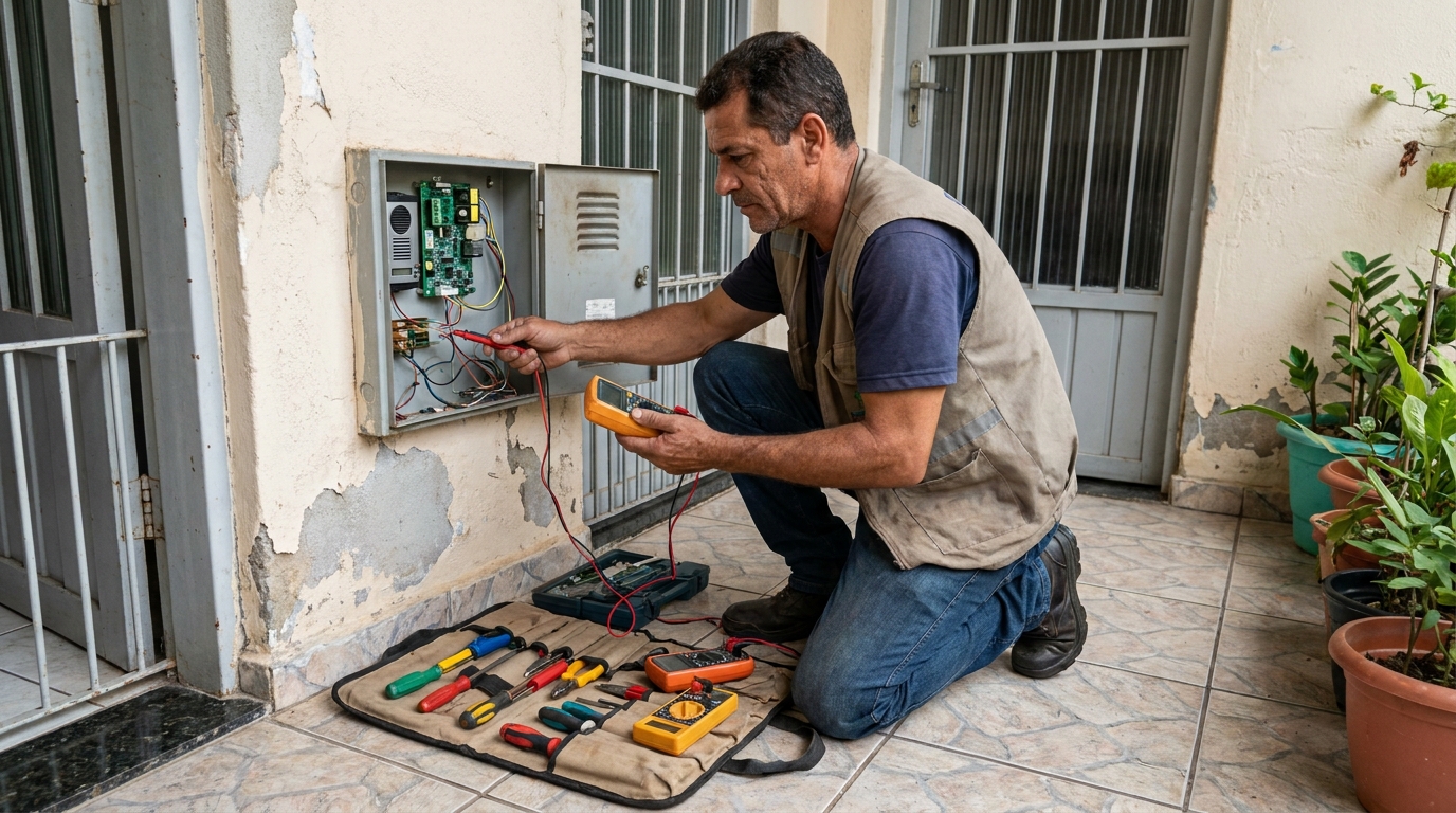 Conserto de interfone profissional em Taubaté‑SP