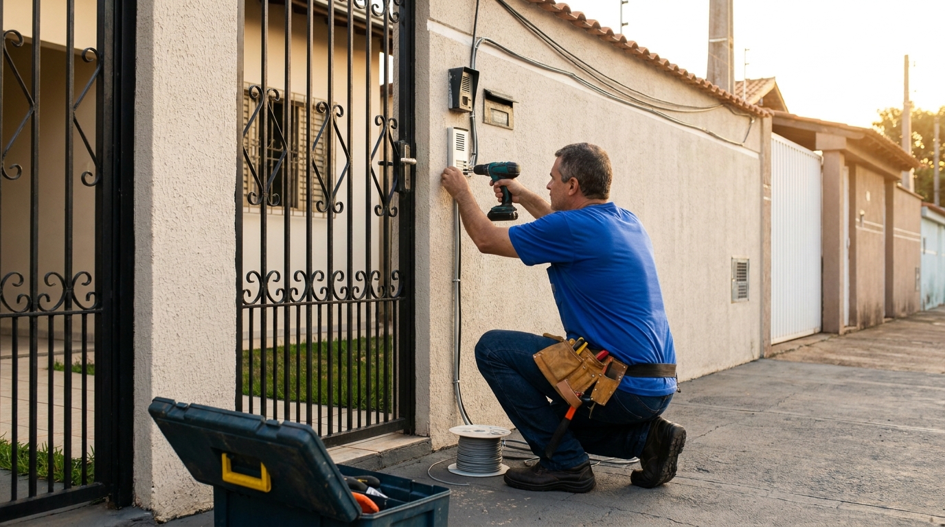 Instalacao de interfone em Taubaté‑SP